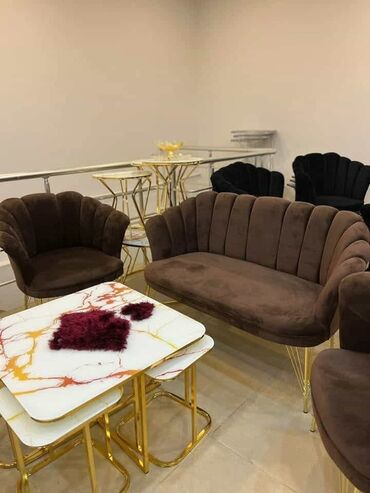 Stilske garniture: Shell set ( 2 fotelje + dvosed ) ✨ -Cena za set : 430€ Pojedinačno — 5