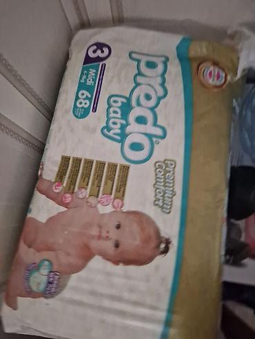 termo corab: Predo Baby uşaq bezi – Premium Comfort seriyası - Ölçü: 3 (Midi) - — 1