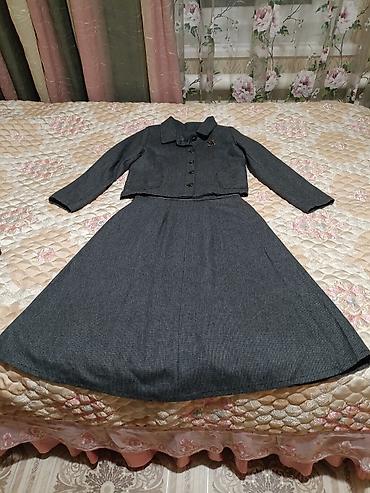 Повседневные платья: Повседневное платье, Made in KG, Зима, Платье-пиджак, 2XL — 1