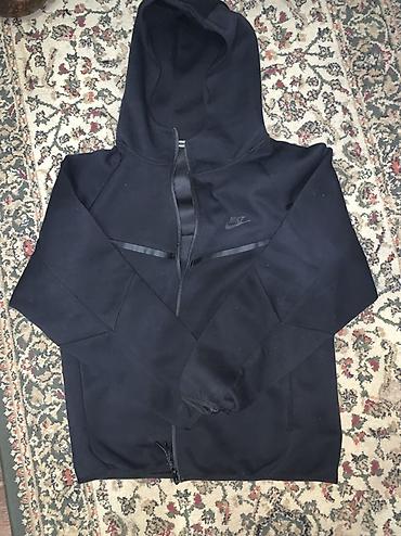 нокта теч флис: Мужская толстовка, M, Nike, Новый, цвет - Черный, Самовывоз — 1
