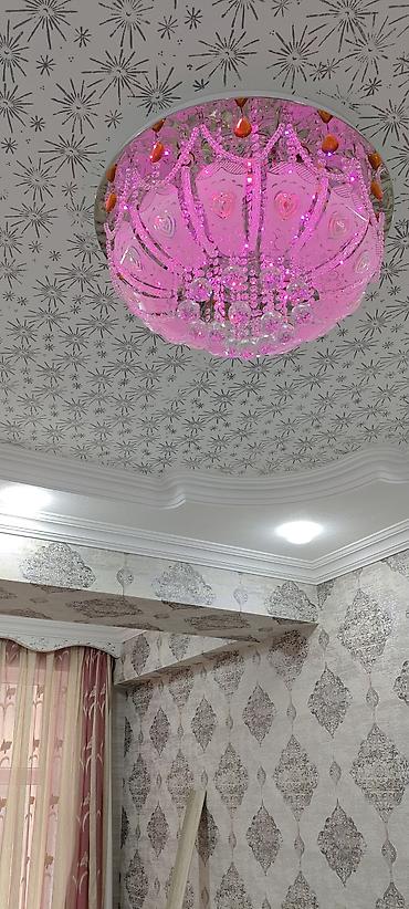 tavan ucun ventilyator: Led Çılçıraq, 4 və daha çox lampa, Xrustal — 2