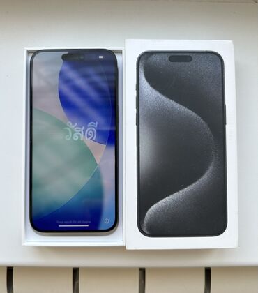 сканеры купить: IPhone 15 Pro Max, Б/у, 256 ГБ, Black Titanium, Коробка, 87 %