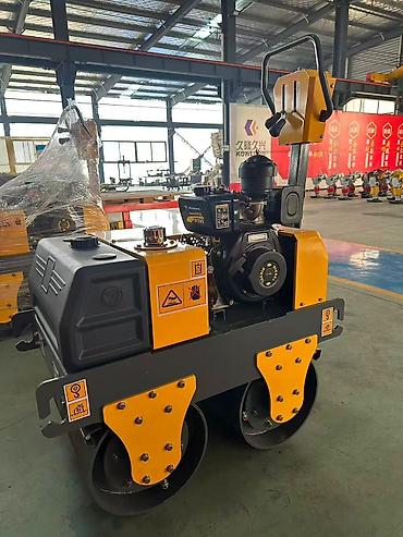 Другие инструменты: Вибро каток трамбовка Ручной двухвальцовый вибрационный каток — 1