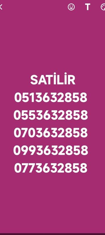 mobil nomre qiymetleri: Salam her vaxtınız xeyir Nomreler satılır son qiymət 2000 AZN hansısa