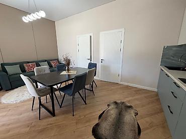 Иссык-Куль 2026: Обеденная группа: стол + 6 стульев - Стол прямоугольный, современный — 5