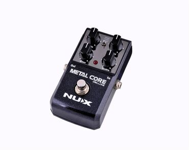 qadınlar üçün payetkalı ryukzaklar: Pedal Nux Metal Core Deluxe - gitar pedal / elektro gitara Diger