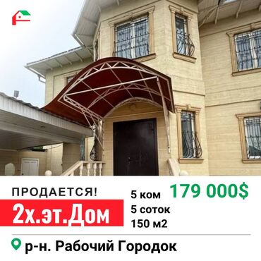 рабочий городок дом продаю: 148 м², 5 комнат, Свежий ремонт С мебелью