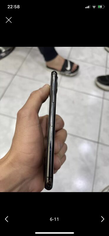 iphone x silver: IPhone Xs, 64 ГБ, Черный, Face ID