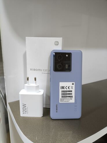 Xiaomi: Xiaomi 13T Pro, 512 GB, rəng - Göy, 
 Zəmanət, Sensor, Barmaq izi