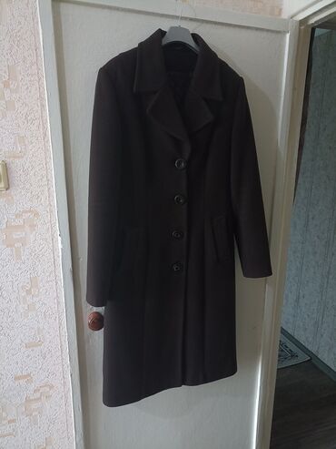 женское пальто на синтепоне: Пальто, Осень-весна, По колено, 4XL (EU 48), 5XL (EU 50)