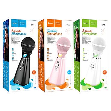 mikrafon: Kateqoriya: Mikrofonlar Hoco BK6 Hi-Song Simsiz Karaoke Mikrofon — 2