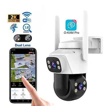 Техника и электроника: 8MP Ultra HD Wi‑Fi PTZ təhlükəsizlik kamerası - 8MP (Ultra HD) təsvir — 6