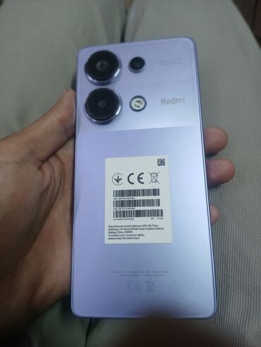 Redmi: Redmi, Redmi Note 13 Pro, Б/у, 512 ГБ, цвет - Синий, 1 SIM, 2 SIM