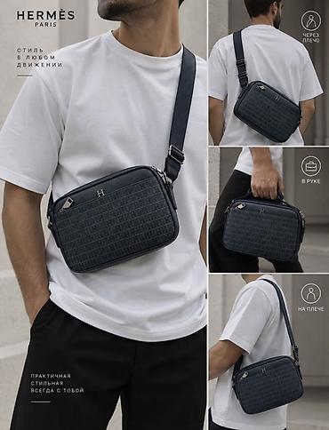 Классические сумки: Премиальная мужская барсетка (клатч) Hermès. Красавица ачество ЛЮКС! - — 2