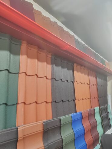 Profnastil: Mavi rəngli profillı dam örtüyü panelləri - Material: Metaldan — 7