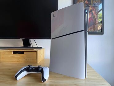 Televizorlar: PlayStation 5 Slim 14 Oyun orjinal pultu Oyunlari istedyiniz sekilde