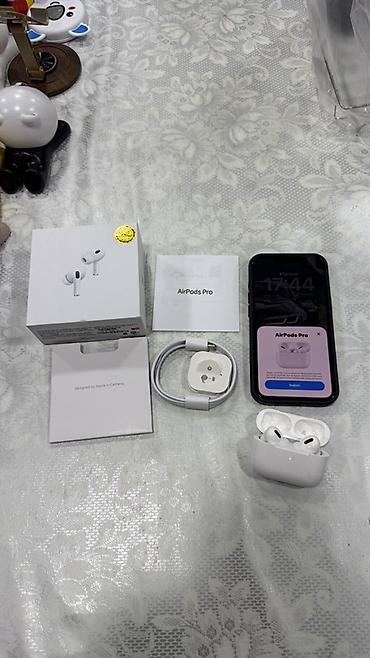 Elektronika: Apple AirPods Pro (MagSafe qutulu) Xüsusiyyətlər: - Aktiv Səs-küyün — 1