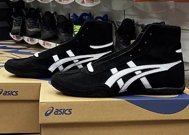 альт одежда: Мужские кроссовки, 41, Asics, Б/у, цвет - Черный, Платная доставка — 2