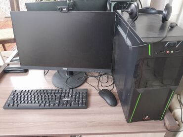 Компьютер, ядер - 4, ОЗУ 8 ГБ, Для работы, учебы, Б/у, Intel Core i3, NVIDIA GeForce GTX 1070, HDD + SSD