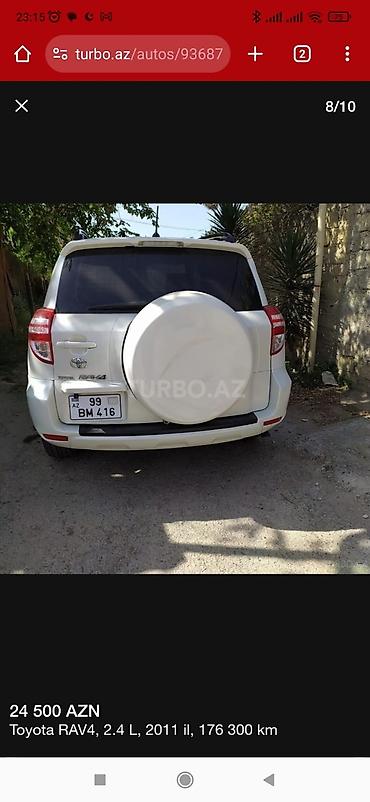 mersedes qapi: Toyota RAV4: 2.4 l | 2011 il Krossover — 5