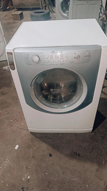 продается стиральная машинка: Стиральная машина Hotpoint Ariston, Б/у, Автомат, До 7 кг, Полноразмерная