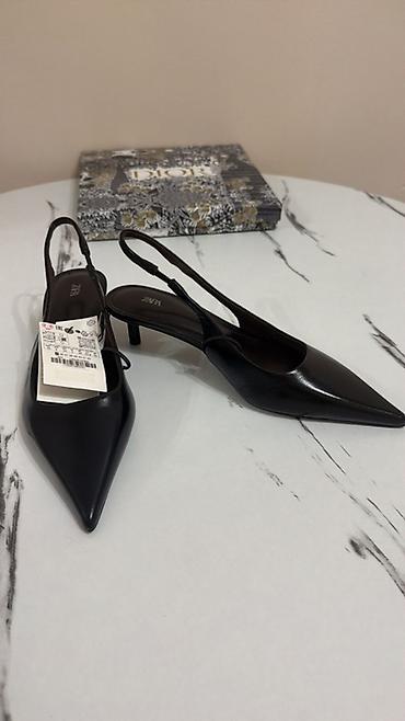кийии: Туфли, 35, 36, Zara, Жаңы, түсү - Кара — 2
