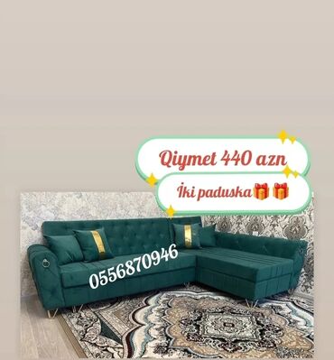 Divanlar: Künc divan, Yeni, Açılmayan, Bazasız, Parça, Şəhərdaxili pulsuz çatdırılma — 29