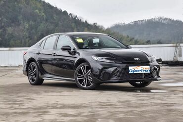 хочу продать машину срочно: Чёрный седан Toyota Avalon с элегантным гибрид !дизайном кузова