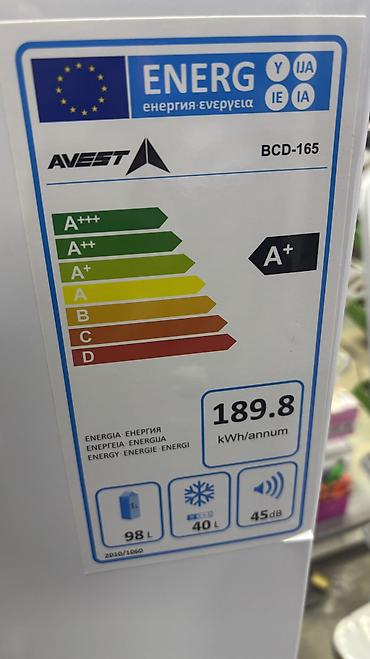 Холодильники: Холодильник Avest, Новый, Двухкамерный, De frost (капельный), 50 * 120 * 55 — 6