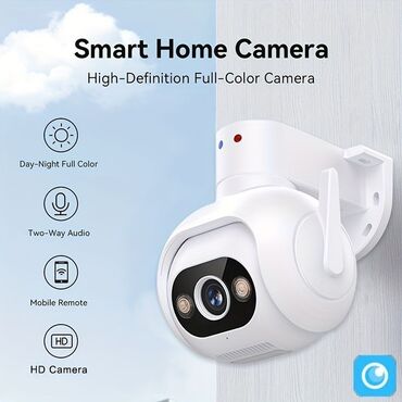 kredit kamera: 64gb yaddaş kart hədiyyə Kamera wifi 360° smart kamera 3MP Full HD