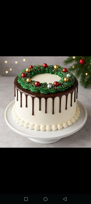 Tortlar: Salam hər cür şirniyyatlar toy nişan üçün tortlar(ekler yaş keks və.s) — 10