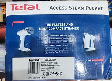 teflon: Tefal Access’Steam Pocket DT3030EO əl buxarlı ütü - Tip: Portativ — 4