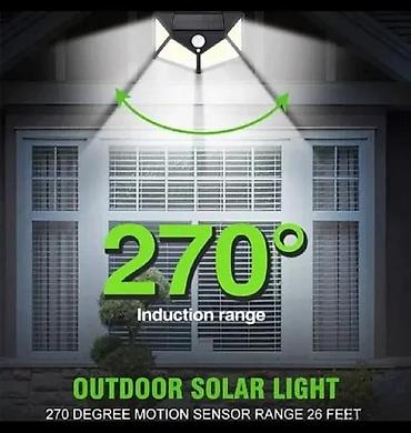 maxi staklene case: Solarna LED zidna lampa sa senzorom NOVO. Opis proizvoda: Ovo je — 5