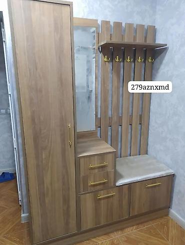 wfaner mebel: Dəhliz üçün funksional mebel dəsti - Material: taxta teksturalı — 1