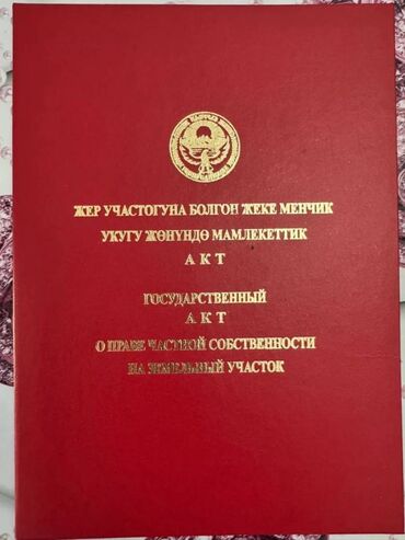 квартира токтогула: 15 соток, Курулуш, Сатып алуу-сатуу келишими, Кызыл китеп, Техпаспорт