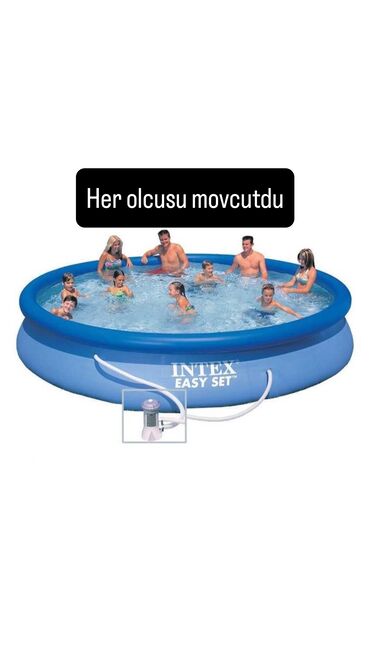 Hovuzlar: Yeni Karkas Hovuz Intex, ≥ 10.1 m, ≥ 5001 l — 16
