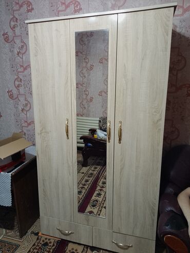 шкаф кухунный: Кийим салуучу шкаф, Колдонулган, Түз
