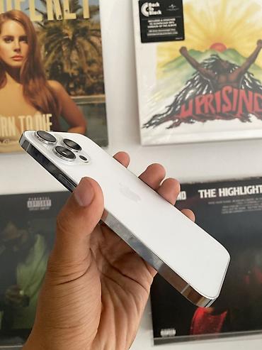 i̇phone 14 pro: IPhone 14 Pro Max, Б/у, 256 ГБ, Белый, 80 % — 3