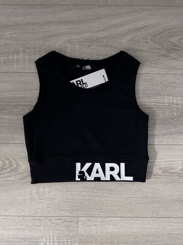 Топы: Karl Lagerfeld, оригинал! 
Кроп-топ
Размер S