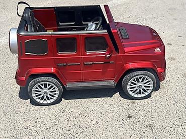 Детский мир: Uşaq üçün elektrikli minik maşını – Mercedes-Benz G-Class üslubunda — 3