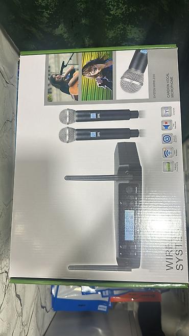 radi̇o: Məhsul: UHF Wireless Microphones – peşəkar simsiz mikrofon sistemi — 2