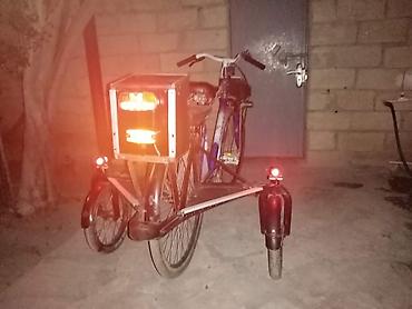 3 tekerli velosiped: Üç təkərli elektrik köməkçi sistemli velosiped Xüsusiyyətlər: - Arxa — 4