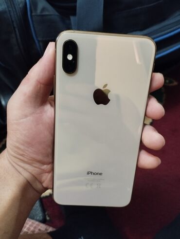 Apple iPhone: IPhone Xs Max, 64 ГБ, Коргоочу айнек, Каптама, 81 %