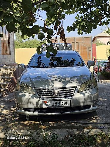 camri 80: Lexus ES: 2011 г., 3.5 л, Автомат, Бензин, Седан — 2