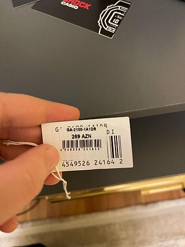 Qol saatları: Qol saatı, G-Shock, rəng - Qara — 12