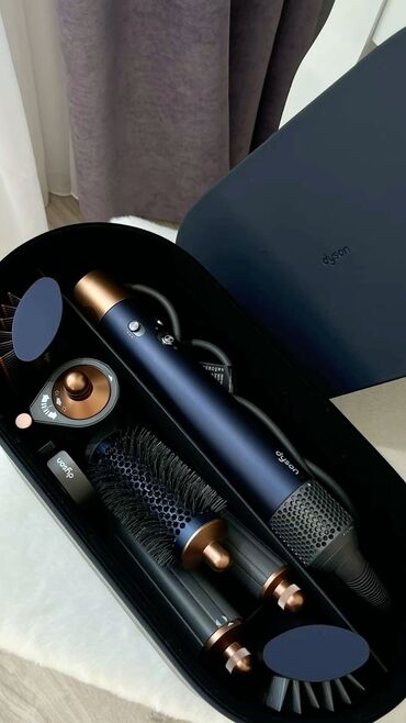 плойка 3: Мультистайлер Dyson, До 180 °С, Для выпрямления, Для волнообразной укладки, Для завивки