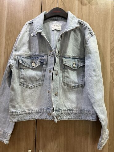 Pencəklər: ZARA cins gödəkcə - Brend: ZARA - Ölçü: 11–12 yaş (152 sm) -
