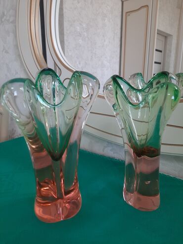 Вазы: ВИНТАЖНЫЕ ВАЗЫ!!! БОГЕМИЯ!!! ЧЕХИЯ!!! ВСЕ АБСОЛЮТНО В НОВОМ — 11