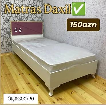 Çarpayılar: *Yeni ✨ Çarpayı (tək nəfərlik) 150Azn* 🔹İstehsal Rusiya Laminat — 1