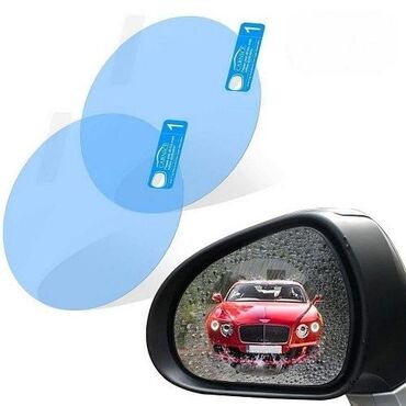 пленка на авто бишкек цена в Кыргызстан | Аксессуары для авто: Наклейка антидождь для зеркал. Водоотталкивающая пленка на зеркало